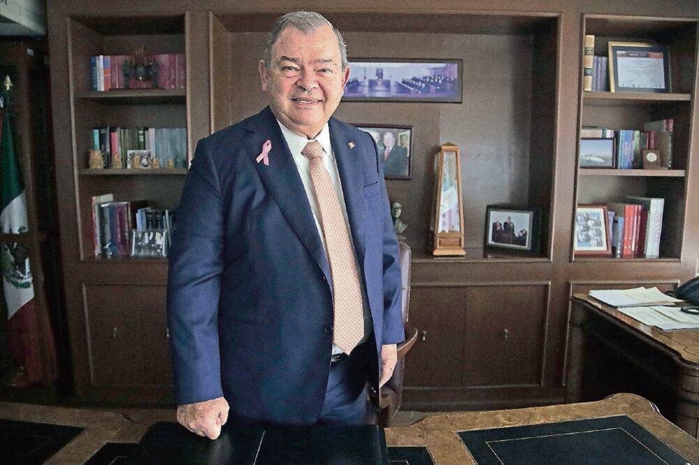 Diplomático. Édgar Elías Azar, ex presidente del Tribunal Superior de Justicia de la Ciudad de México, será embajador en los Países Bajos. (FOTO: ARCHIVO EL UNIVERSAL)