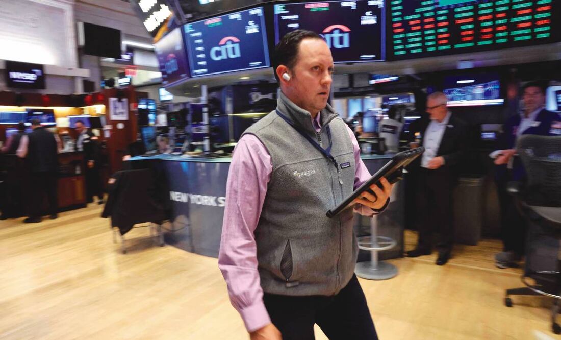 Los mercados bursátiles en Estados Unidos encadenan su segunda semana positiva, con ganancias acumuladas de 2%. Foto: Spencer Platt / AFP