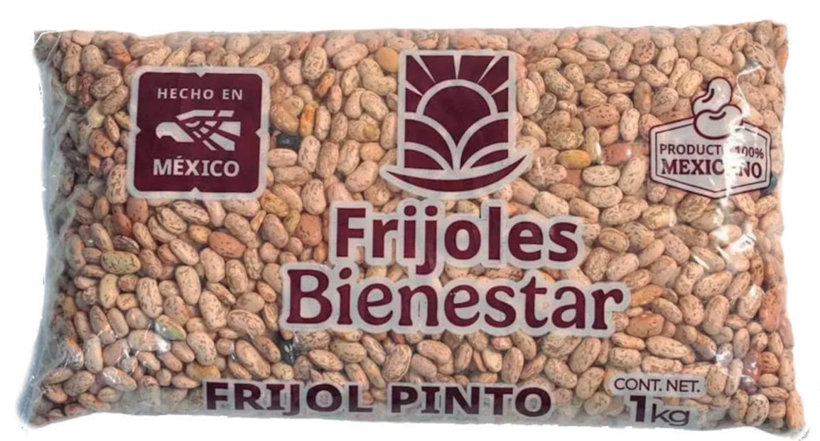 Frijoles bienestar Disponibles en variedades de negro y pinto