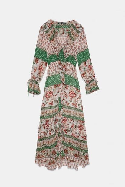 Cómo verte bien con un vestido boho chic