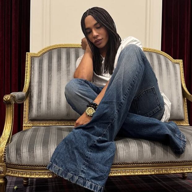 El diseñador de moda Olivier Rousteing. Foto: Instagram @olivier_rousteing