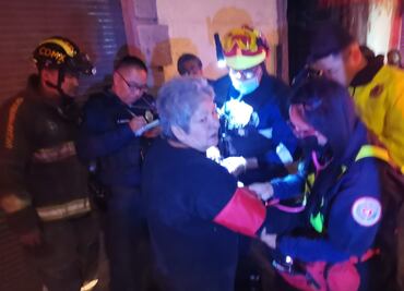 Se ofreció albergue en deportivo a damnificados por derrumbe en inmueble del Centro CDMX: Cuauhtémoc