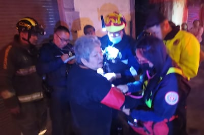 Se ofreció albergue en deportivo a damnificados por derrumbe en inmueble del Centro CDMX: Cuauhtémoc