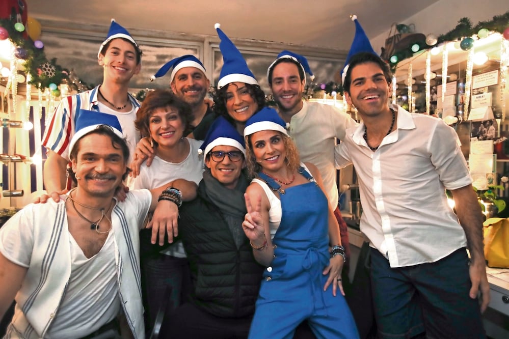 Alrededor de 30 actores forman el elenco de la obra que sigue a Sophie, quien está a punto de casarse. Foto: Francisco Rodríguez / EL UNIVERSAL