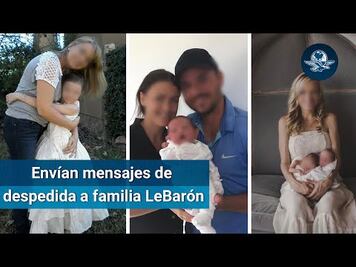 Despiden a familia LeBarón
