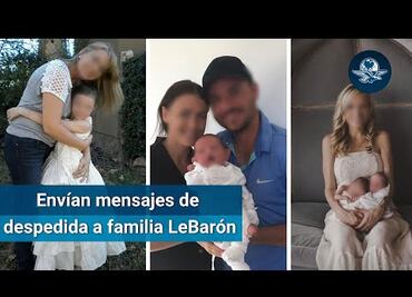 Despiden a familia LeBarón