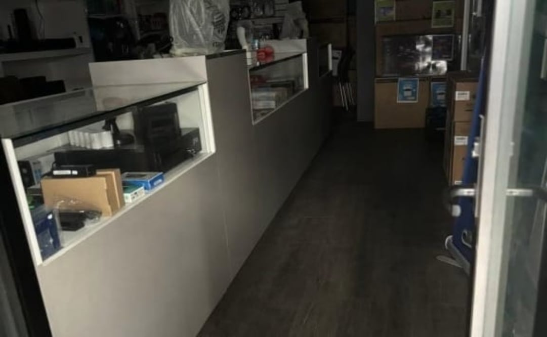 Apagón deja sin luz por más de 24 horas a comerciantes del Centro de Mérida. Foto: Especial