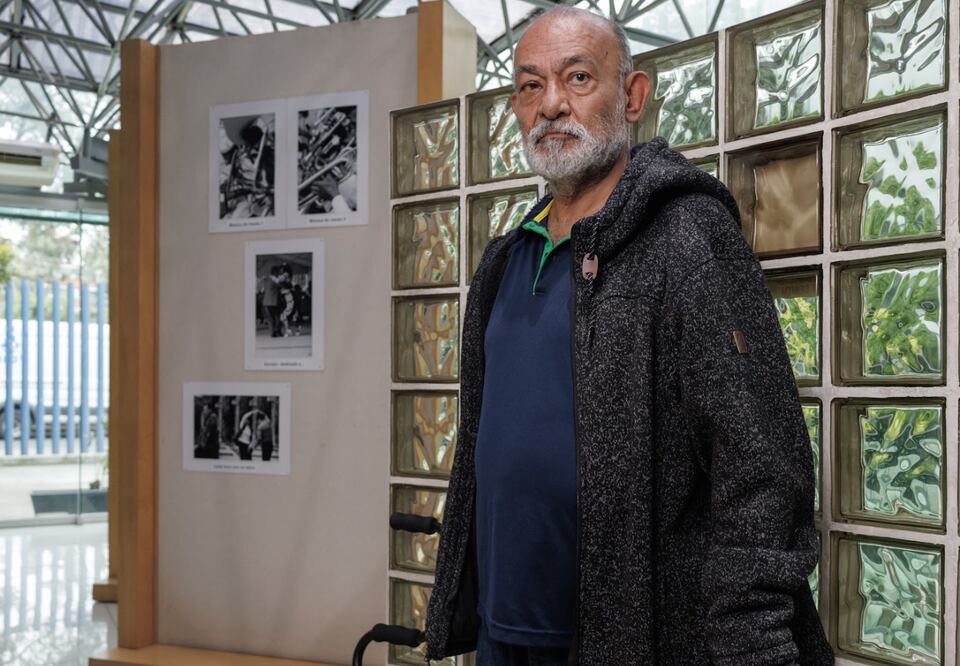 El fotógrafo y escritor David Magaña Figueroa. Foto: Yaretzy Osnaya. EL UNIVERSAL.