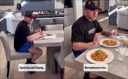 Canelo Álvarez confesó cuál es su comida favorita previo a la pelea contra William Scull