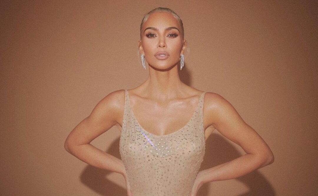 Kim Kardashian llevó a la MET Gala 2022 un vestido que originalmente lució Marilyn Monroe en 1962 / Foto: Instagram @kimkardashian