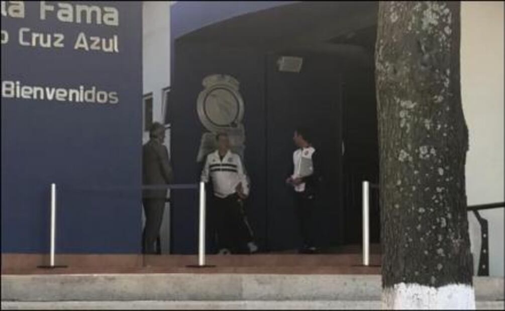 Gerardo Martino visita a Cruz Azul en La Noria