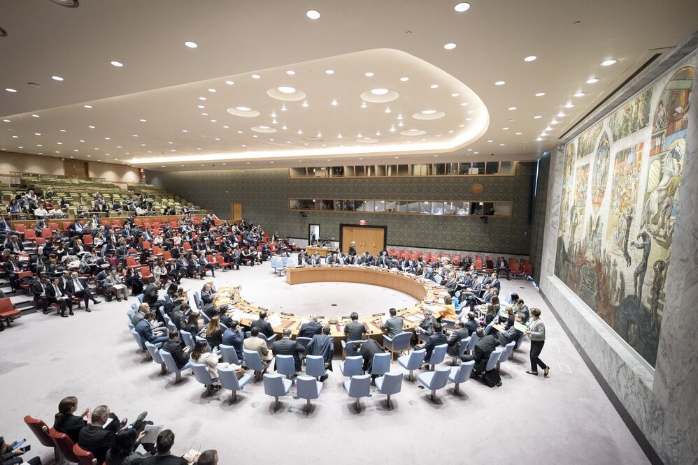 Vista general del Consejo de Seguridad de Naciones Unidas. (Foto: ONU)