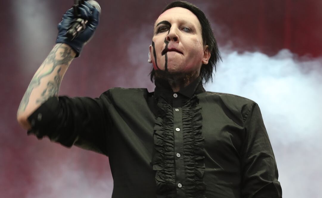 Marilyn Manson. Foto: Archivo EL UNIVERSAL 