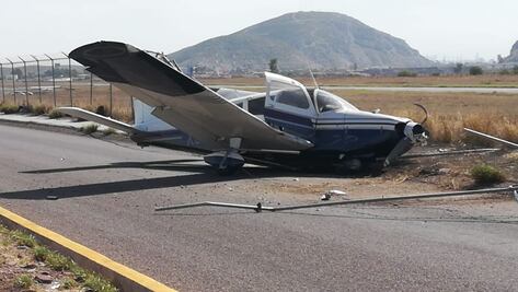 Caen dos avionetas en La Laguna con diferencia de 40 minutos