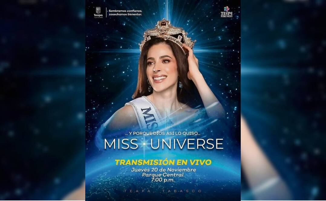 Varios municipios de Tabasco transmitirán el certamen en vivo. Foto: Especial