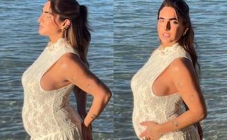 La modelo Isabella Ladera, ex del cantante colombiano Beéle, confirma embarazo 