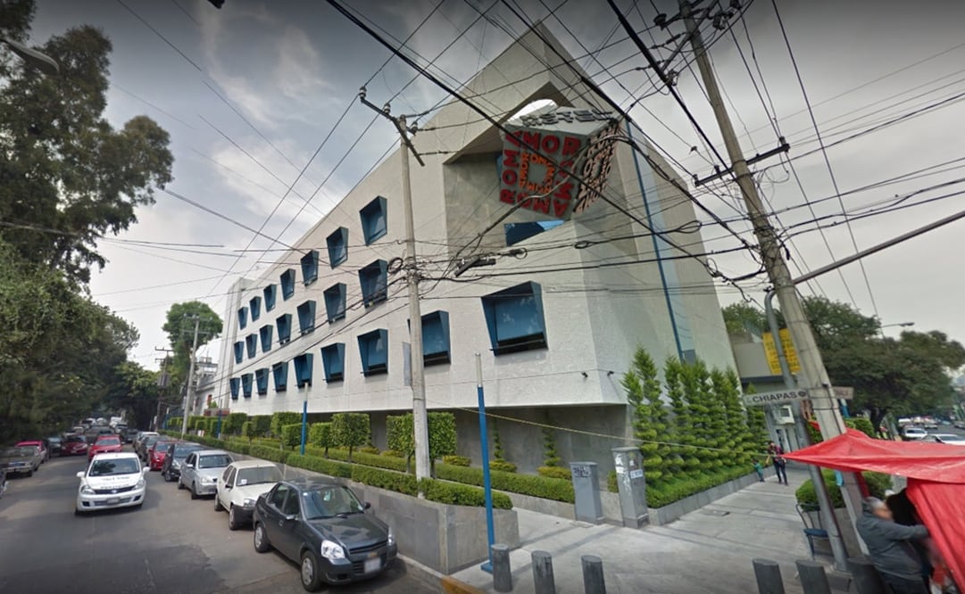 Fachada del hotel (Tomada de Google Maps)