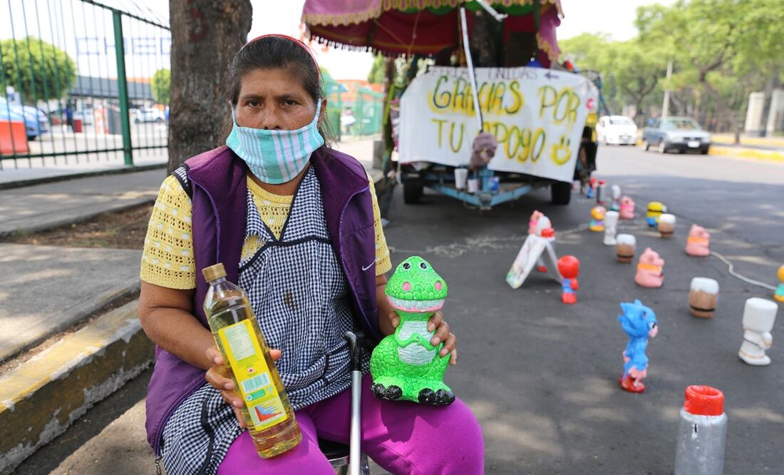 En la Ciudad hay más de 3 mil feriantes que se han quedado sin recursos con la llegada del coronavirus al país. “Han dado indicaciones para mercados, ¿y nosotros?”, reclaman. FOTOS: DIEGO PRADO