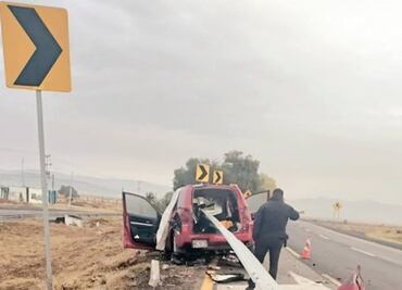 Trágica navidad: pareja muere en accidente en la México-Pachuca; sobrevive su bebé de 5 meses