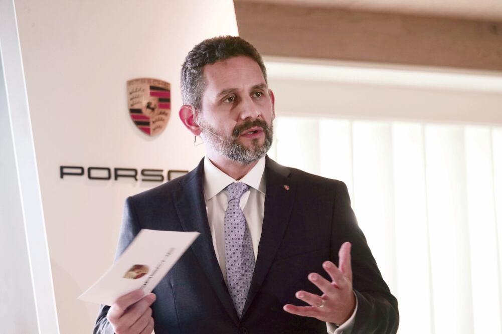 Luis Carlos Henry, director general de Porsche México, destacó que a diferencia del resto del mercado, el segmento de lujo no ha decrecido. (ALEJANDRA LEYVA. EL UNIVERSAL)