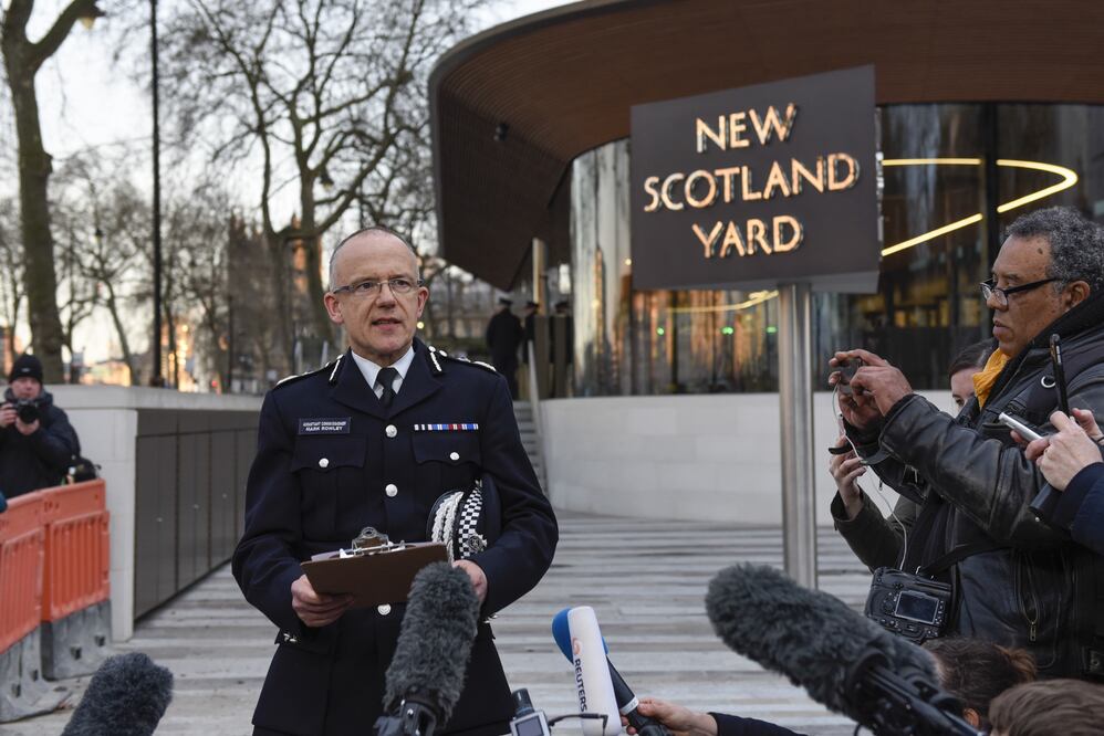 Mark Rowley, jefe de la unidad antiterrorista de la Policía de Londres (Foto: Xinhua)