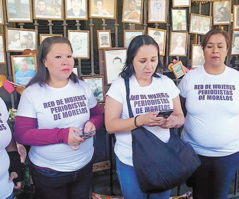 La Red de Mujeres Periodistas de Morelos planteó a las autoridades reforzar los controles sanitarios entre quienes laboran en medios de comunicación. Foto: TOMADA DE FACEBOOK