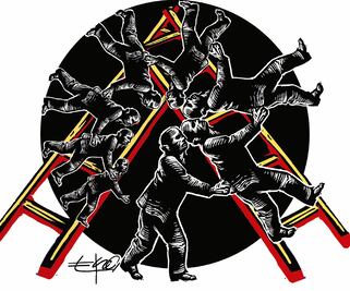 La comida de la maestra Gordillo y Romero Deschamps