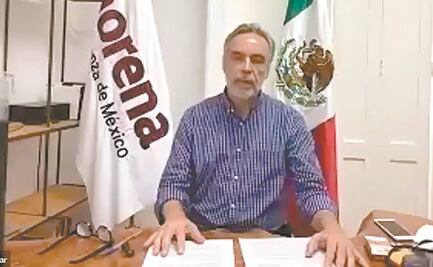 Tribunal electoral miente, dice líder de Morena