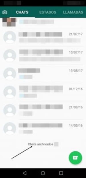 ¿Cómo ver los mensajes archivados de WhatsApp?