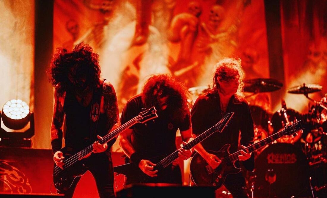 Conciertos para todos los gustos, mayo arrancará con toda la potencia del metal. Foto: Instagram Kreator