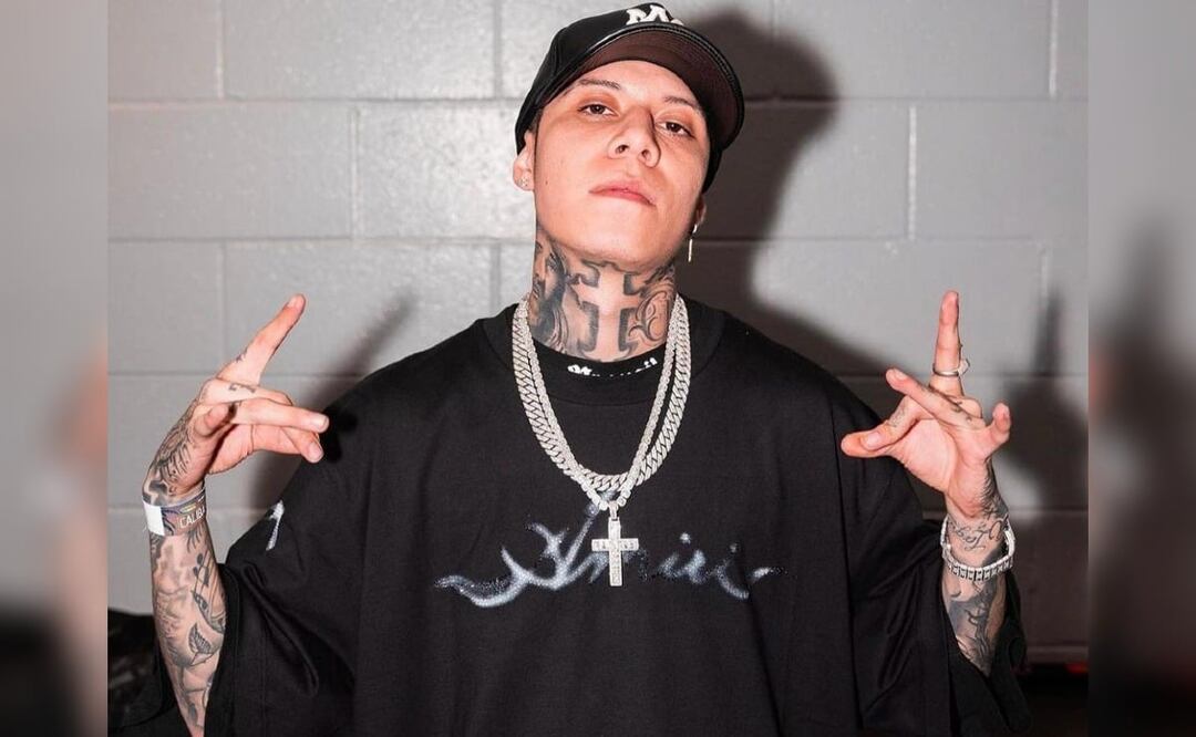 El rapero Santa Fe Klan. Foto: Instagram.