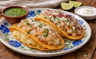 Receta: Cómo hacer dobladitas de papa con pata de res para botanear