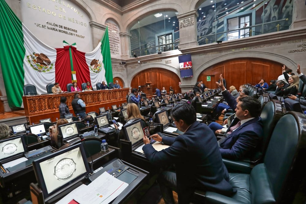 Los diputados mexiquenses decretaron un receso y continuarán el análisis del Paquete Fiscal el lunes. Foto: Jorge Alvarado | El Universal