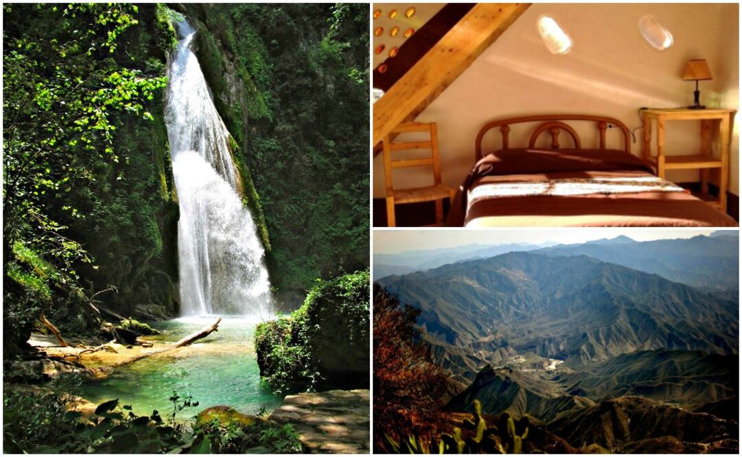 Cabañas acogedoras y una cascada imponente cerca de la CDMX. (Foto: Cortesía La Casita Ecológica )