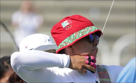 Aída Román sufre en preliminares de tiro con arco