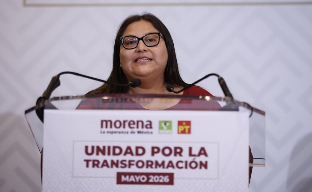 Citlalli Hernández Mora, presidenta de la Comisión Nacional de Elecciones de Morena. Foto: Morena