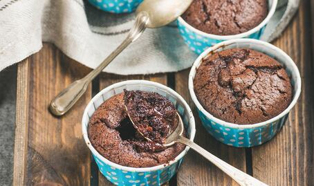 #RECETA deliciosa de soufflé de chocolate