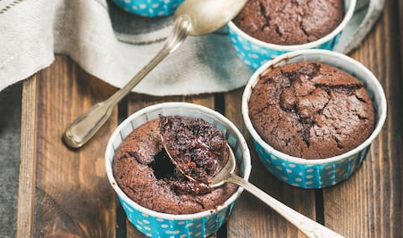 #RECETA deliciosa de soufflé de chocolate