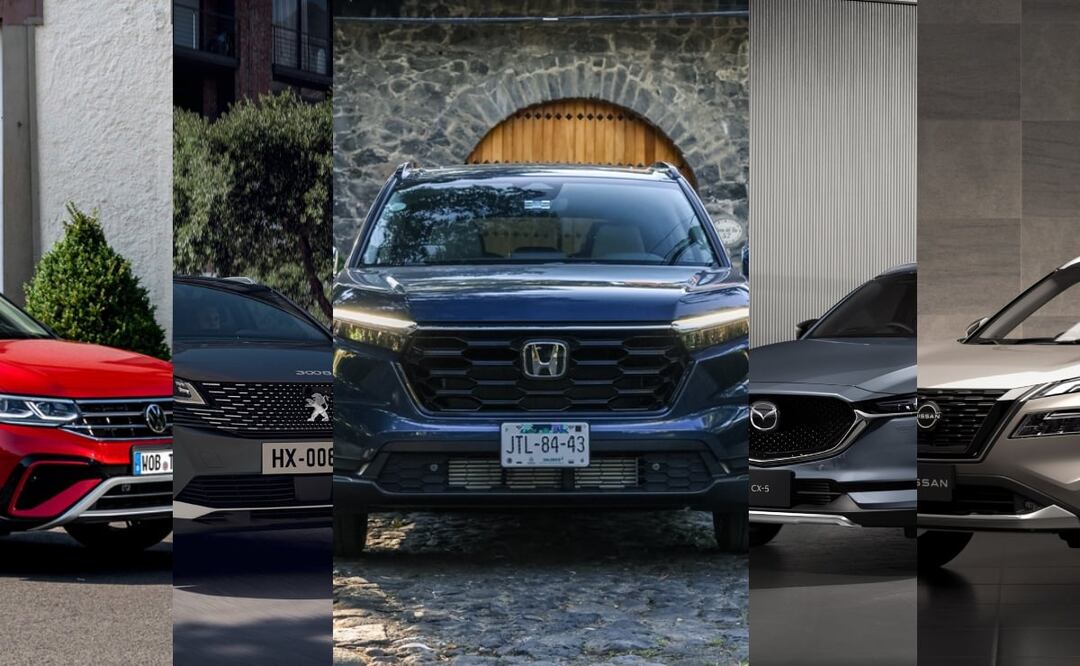 Honda CR-V contra CX-5, Tiguan, X-Trail y 3008. ¿Quién ofrece más por tu dinero?