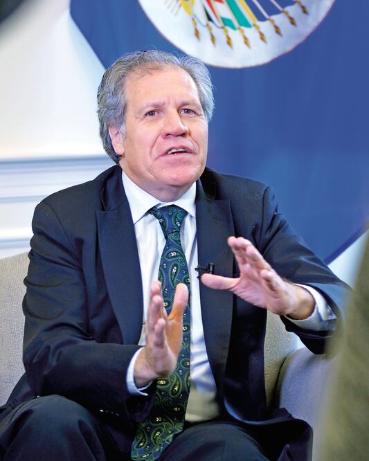 Luis Almagro, secretario general de la OEA (CORTESÍA DE LA OEA)