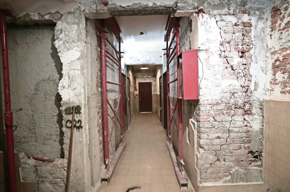 A ocho meses del sismo del 19 de septiembre de 2017, las labores de reconstrucción van lentas. (ARCHIVO EL UNIVERSAL)