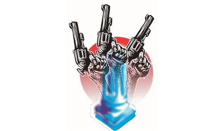 Otra noche de balas y abandono