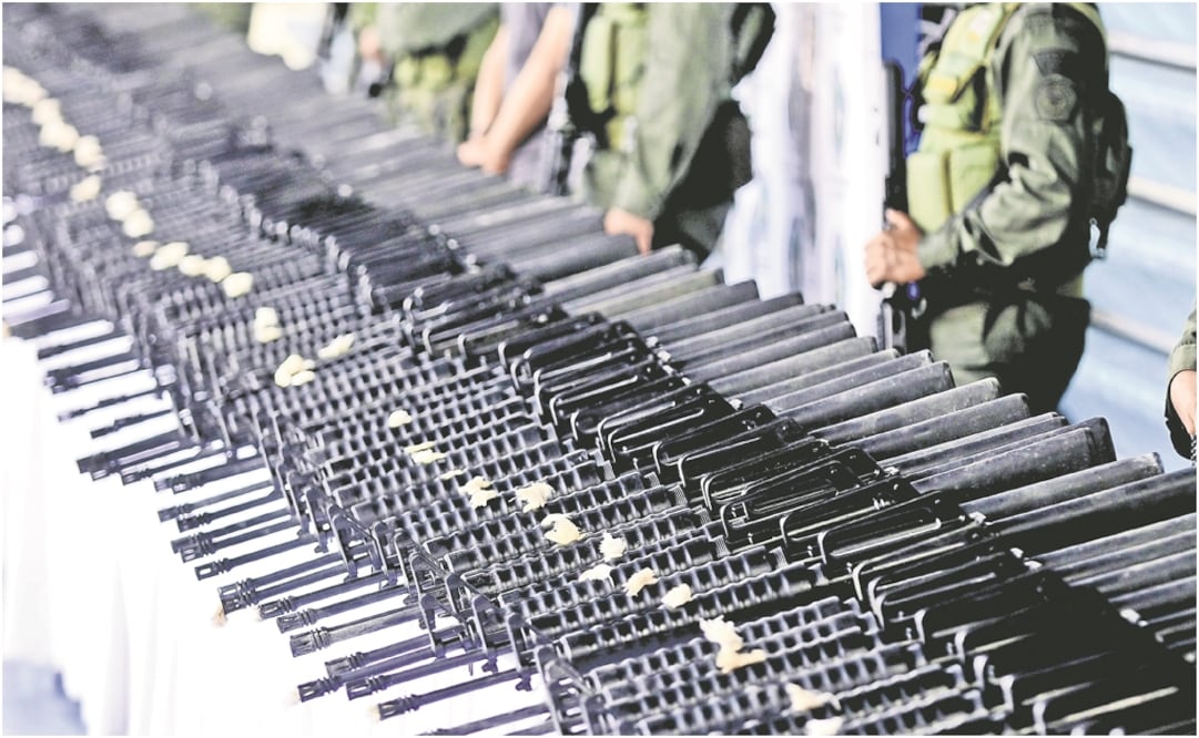 Fusil automático, AK-47. Foto: Efe