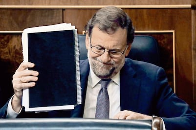 Rajoy fracasa en ser investido presidente