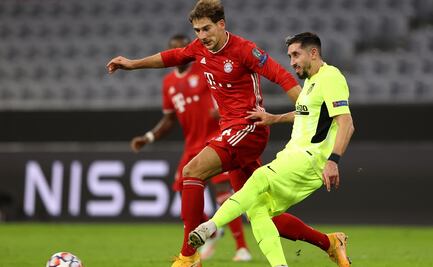 Héctor Herrera y el Atlético de Madrid son humillados por el Bayern Munich