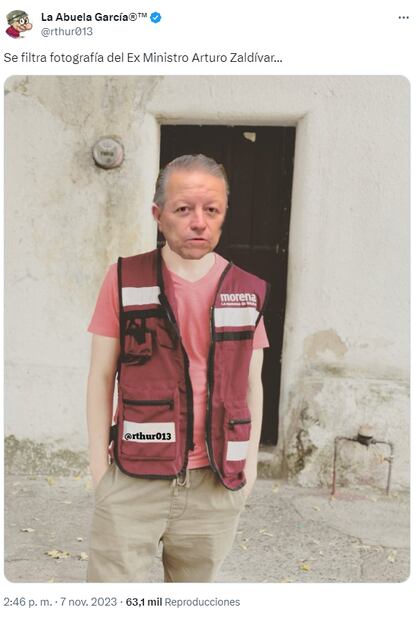 Memes Arturo Zaldívar. Foto: Captura de pantalla