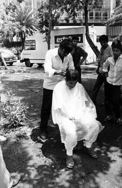 Los peluqueros “de paisaje” de avenida Zaragoza 