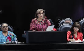 Malú Micher defiende sus compañeros acusados por EU en San Lázaro; acusa a oposición injerencia