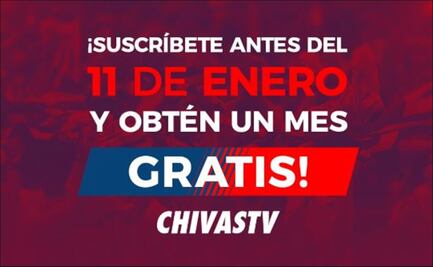 Los partidos del Guadalajara, sólo por Chivas TV