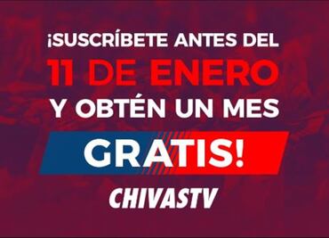 Los partidos del Guadalajara, sólo por Chivas TV